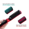 Lisseur cheveux peigne brosse à lisser électrique chauffage rapide barbe cheveux bouclés peignes outils de coiffure professionnels pour hommes femmes 23972943