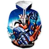 Moletons masculinos moletons phechion moda masculino/mulheres mazinger z infinito 3d impressão de manga longa com capuz casual sweetshirt sport sport pullover