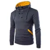 Autumn New Men Sweaters Sweatshirts Zipper Hoodie Men Sweater Solid Color Man Hoody Sweatshirts For Male L220730