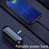 Ny F9 Trådlös Bluetooth 5.0 Hörlurar Sports hörlurar LED-display med 2000MAH Power Bank Buller Avbryta Touch Control Support iOS Android Phone HD Call