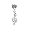 925 Sterling Silver Dangle Charm Alliage Maison Livre Musique Café Pomme Pendentif Perles Perle Fit Pandora Charms Bracelet DIY Bijoux Accessoires