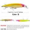 200Pcs/Lot K1627 Fishing Minnow Lures Minnow Crank Bait Fish Tackle Topwater Baits for Bass Trout Saltwater/Freshwater