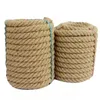 Épaisseur de corde de chanvre décorative Rétro Retro Natural Hanp Ropes MANUEL ÉCLAINEMENT DIY La grossièreté ou la finesse peut être personnalisée