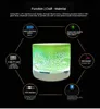 Ny Mini Portable Bluetooth -högtalarbil Audio A9 Dazzling Crack LED Wireless Speaker Subwoofer högtalare TF Card USB laddning Personlighet