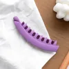 1PC Frosted Banana Hair Clip Clamp Koreański kucyk do włosów Ponytail Holder Claw Clips Women Nekury Hair Akcesoria Factory