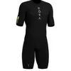 Roka Back Zapip Męskie Męskie SKINSUS Triathlon Speedsuit Trisuit krótkie rękawa Maillot Ciclismo Running Clothing 2207261106422