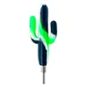 Kit raccoglitore di nettare di cactus con punta in acciaio inossidabile da 10 mm, accessorio per fumo, dab rig, tubi dell'acqua, bong in vetro