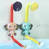 목욕 장난감 아기 물 게임 코끼리 모델 수도꼭지 샤워 전기 물 스프레이 장난감 아이를위한 수영 욕실 아기 장난감 220531