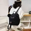 Sırt çantası tarzı çantalaşmış nakış yürümeye başlayan çocuk hafif peluş ayı okul öncesi çanta çocuk erkek kız ladie 220723 için özel namebackpack