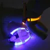 Dog Collars Leashes USB LED Harness Pet Cat Collar Vest Safety Lighted Dogs Luminous Fluorescent233L274n2700465