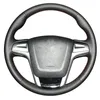 يغطي عجلة القيادة غطاء سيارة مصطنع باليد الاصطناعي ل MG MG5 5 2010-2022 GT 2014-2022 GS 2022 2022STEERING
