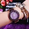 Montres-bracelets Montres pour femmes Montre à grand cadran Plein de diamants Mode Dames Horloge de luxe Femmes Relogios Saat