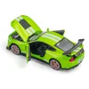 Hög simulering Supercar Ford Mustang Shelby GT500 CAR Model Alloy Pull Back Kid Toy Car 4 Open Door Children's Gifts 220707