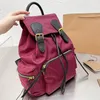 Mochilas de grife mochila rosa feminina mochila de ombro náilon bolsa escolar para meninos e meninas bolsas de grife de luxo de alta qualidade