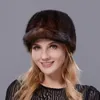 Visiere Real Natural Cap Fshion e cappello caldo per le donne Giunzione di alta qualità con grondaia che blocca il cappuccio da neve Visiere Visiere Visiere