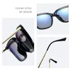 Moda Occhiali da sole Montature Dual Purpose Magnetico Polarizzato Per Le Donne Quadrato Trasparente Anti Luce Blu Occhiali Cornice Femminile EyewearFashion