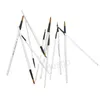 12 Pz/set Set di pennelli per pittura ad olio Art Hook Line Set di penne Pennello tondo a punta piatta in nylon Pennelli per acquerelli a manico lungo BH6313 TYJ