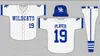 GlaA3740 Maillot de baseball personnalisé NCAA Kentucky Wildcats pour homme Zeke Lewis Justin Olson Brett Marshall Kyle Music Jake Thompson Maillot Austin Schultz Royaume-Uni