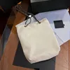 Lienzo Ocio Cadena Bolsas de compras Moda Patrón de letra simple Diseñador de vaquero Totes para mujer Gran capacidad Bolso tricolor Bolso de hombro