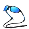 Botern 2023 Nya polariserade TR90 -solglasögon för män och kvinnor sport solglasögon ridglasögon USA