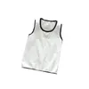 T-shirts gilet pour enfants filles filles fines tops sans manches respirants