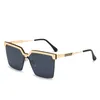 10280 Top de gafas de sol polarizadas de lujo diseñador de lentes polaroid para hombre gafgle gafas para personas senior para mujeres marco de solas de metal vintage gafas con caja