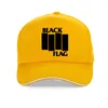 Casquette de Baseball pour hommes et femmes, drapeau noir, groupe de Rock, hip hop, chapeau 100 coton, a9903702