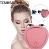 Huishoudelijk gezicht Micro-stroom schoonheidsinstrument Portable Heffen Skin Face-Lifting oedeem Double Roller Massager Face Massager
