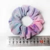 3 stks stropdas geverfd scrunchie pack haaraccessoires voor vrouwen meisjes hoofdbanden elastische rubberen haar stropdas haar touw ring paardenstaart hold aa220323