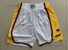 Tryckt basketficka shorts man sport westbrook James Anthony Lavine Ball Williams Vucevic Hot Short White Black Red Yellow Blue XS-XXL