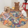 Carpets Bohemian Triangle tapis coloré pour le salon tapis enfants Chauffement de lit de chambre