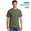 Homme coton surdimensionné marine dos personnalisé hommes t-shirt équipe fête société P o texte imprimé mâle 3XL t-shirts hauts t-shirts 220621