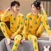 Adolescents Pijamas Pyjamas en coton à manches longues Ensembles de vêtements pour enfants Dessin animé Big Boy Vêtements de nuit Pyjamas mignons pour les filles 10 12 14 16 18 ans 220706