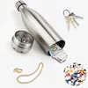 750ml Diversion Water Bottle Portable Water Bottle Secret Stash Pill Organizer Can Safe Hiding Spot For Money Bonus Key Ring Box CX220413