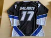 Sj98 Danbury Trashers 2004-05 Maillot 17 Galante Brent Gretzky Brad Wingfield Mike Bayrack Jon Mirasty Scott Stirling Bren dan McCartin