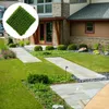Decorative Flowers & Wreaths Cut Freely Attractive Fairy Garden Artificial Grass DIY Lawn Decoration For YardDecorative