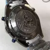 Cronografo SUPERCLONE Orologio Orologi da polso Luxury Fashion Designer automatico meccanico a cinque aghi blu completamente automatico Hw031 Mens
