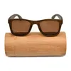 Sonnenbrille Marke Stil Männer Frauen Holz Bambus polarisiertes Lensunglassen