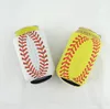 10x13cm Baseball Softball Can Sleeves Néoprène Boissons Refroidisseurs Can Holder avec Bottom Beer Cup Cover Case 4 Couleurs B0525N13