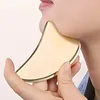 Pure Copper Gua Sha Body Massage Tool Ansikt LIFT GUASHA BOARD SKIN DETOX HÄLSA SKOLT NACK KRODA MASSAGER skönhet Kosmetiska verktyg