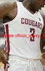 College NCAA State Cougars Basketball Jersey 1 Jervae Robinson 25 Arinze Chidom 32 Davante Cooper 43 Drick Bernstine Custom Stitc