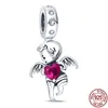 925 Silver Fit Pandora Charm 925 Armband Desny Mini Charms berlockset Hänge DIY Fine Beads Smycken