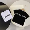 Boys Girls Tshirts Designer Kids Tees Fashion Letter Printed Tops Parent Child Tshirt Men Women Family Outfits 18 Styles Size 902454201