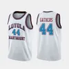 Xflsp Высококачественные мужские LMU Loyola Marymount Lions University Hank Gathers 44 Retro Classic баскетбольный трикотаж College Throwback Stitched