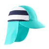 Badmuts Zomer Baby Zonnehoed Outdoor Hals Oor Cover Anti-UV-bescherming Strandhoeden voor het zwembad