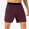 LU LU LEMONS Short Sport Men' Summer Quick Drying Elatic Running Training Underwear Pant Looe Caual Fie Capri Workout Beach Gym Legging