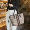87% Off To Shop Online Handbag Store Bag Large Capacity Bag Stripe Classic Printed Style Shoulder bags