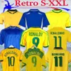 1998 Brazilië JOELINTON voetbalshirts 2002 retro shirts Ronaldinho 2004 camisa de futebol 1994 Brazilië 2006 1982 RIVALDO ADRIANO 1988 2000 1957