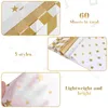 Gift Wrap 60pcs Packing Paper Assortment Wrapper Sheets For Holiday Festival Flower Birthday Packaging With 20pcsGift