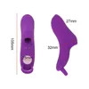 Sex Toy Massager 9 Frequentie vinger vibrator G Spot Stimulator vrouwelijke masturbator speelgoed voor vrouwen clitoris draadloze afstandsbediening